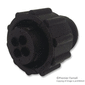 AMP - TE CONNECTIVITY CIRCULAR CONNECTOR, PLUG, 11-4, FREE yFarnell iz