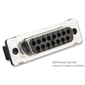 AMP - TE CONNECTIVITY D SUB CONNECTOR, STANDARD, 15POS, RCPT yFarnell iz