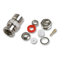 AMPHENOL RF RF / 同軸 コネクタ, BNC 同軸, ストレート プラグ, 圧着, 50R 【Farnell 取寄品】