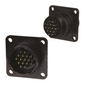AMP - TE CONNECTIVITY CIRCULAR CONNECTOR PLUG SIZE 17, 16 POSITION, PANEL yFarnell iz
