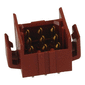 TE CONNECTIVITY PLUG & SOCKET CONNECTOR, HEADER, 9 POSITION, 4.2MM yFarnell iz