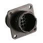 AMP - TE CONNECTIVITY CIRCULAR CONNECTOR RECEPTACLE, SIZE 11, 4 POSITION, PANEL yFarnell iz
