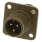 AMPHENOL INDUSTRIAL CIRCULAR CONNECTOR RECEPTACLE SIZE 10SL, 3 POSITION, WALL yFarnell iz