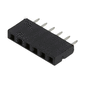 AMPHENOL COMMUNICATIONS SOLUTIONS BOARD-BOARD CONNECTOR, RECEPTACLE, 6 POSITION, 1ROW yFarnell iz