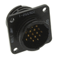 AMP - TE CONNECTIVITY CIRCULAR CONNECTOR RECEPTACLE SIZE 17, 16 POSITION, PANEL yFarnell iz