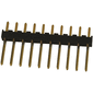 AMP - TE CONNECTIVITY BOARD-BOARD CONNECTOR, HEADER, 10 POSITION, 1ROW yFarnell iz