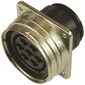 AMP - TE CONNECTIVITY CIRCULAR CONNECTOR RECEPTACLE, SIZE 28, 7 POSITION, PANEL yFarnell iz