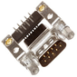 AMP - TE CONNECTIVITY D SUB CONNECTOR, STANDARD, 9 POSITION, PLUG yFarnell iz