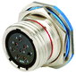 AMPHENOL AEROSPACE CIRCULAR CONNECTOR, JAM NUT RECEPTACLE, SIZE B35, 13 POSITION yFarnell iz