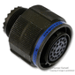AMPHENOL AEROSPACE CIRCULAR CONNECTOR, STRAIGHT PLUG, SIZE C35, 22 POSITION, CABLE yFarnell iz