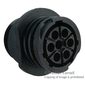 AMP - TE CONNECTIVITY CIRCULAR CONNECTOR, RCPT, 13-7, CABLE yFarnell iz
