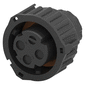 AMP - TE CONNECTIVITY CIRCULAR CONNECTOR, PLUG, 3POS, CABLE yFarnell iz