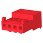 AMP - TE CONNECTIVITY CONNECTOR,RCPT, 4POS, 1ROW, 2.54MM yFarnell iz