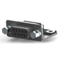 AMP - TE CONNECTIVITY D-SUB CONN, R/A RCPT, DE, 9POS, TH yFarnell iz