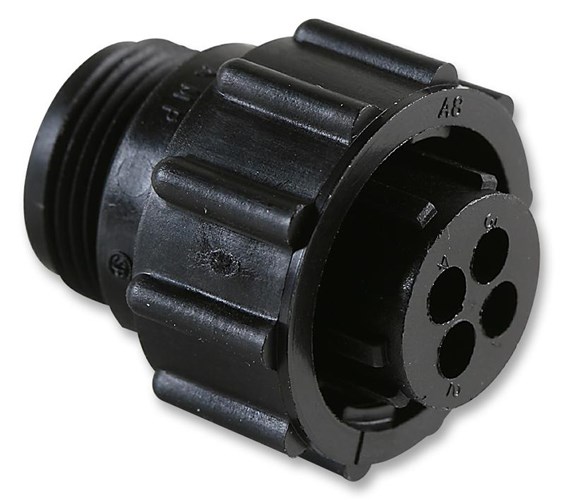 AMP - TE CONNECTIVITY 丸型 コネクタ, プラグ, 4極, ケーブル