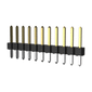 AMPHENOL COMMUNICATIONS SOLUTIONS CONN, HEADER, 1POS, 2ROW, 2.54MM yFarnell iz