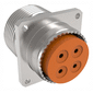AMPHENOL AEROSPACE CIRCULAR CONN, RCPT, 4POS, WALL MOUNT yFarnell iz