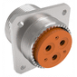 AMPHENOL AEROSPACE CIRCULAR CONN, RCPT, 6POS, WALL MOUNT yFarnell iz
