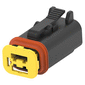 AMP - TE CONNECTIVITY AUTOMOTIVE HOUSING, PLUG, 3POS, 12V/7.5A yFarnell iz