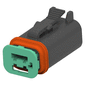 AMP - TE CONNECTIVITY AUTOMOTIVE HOUSING, PLUG, 4POS, 12V/7.5A yFarnell iz