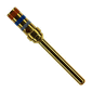 AMPHENOL AEROSPACE CIR CONTACT, SIZE 10 PWR, PIN, CRIMP yFarnell iz