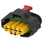 AMP - TE CONNECTIVITY AUTOMOTIVE HOUSING, RCPT, 4POS, 50V yFarnell iz