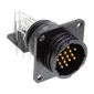 AMP - TE CONNECTIVITY CIRCULAR CONN, R/A RCPT, 19POS, THT yFarnell iz