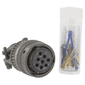 AMPHENOL AEROSPACE CIRCULAR CONNECTOR PLUG, SIZE 16, 8 POSITION, CABLE yFarnell iz