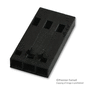 AMP - TE CONNECTIVITY CONNECTOR HOUSING, PLUG, 3POS, 2.54MM yFarnell iz